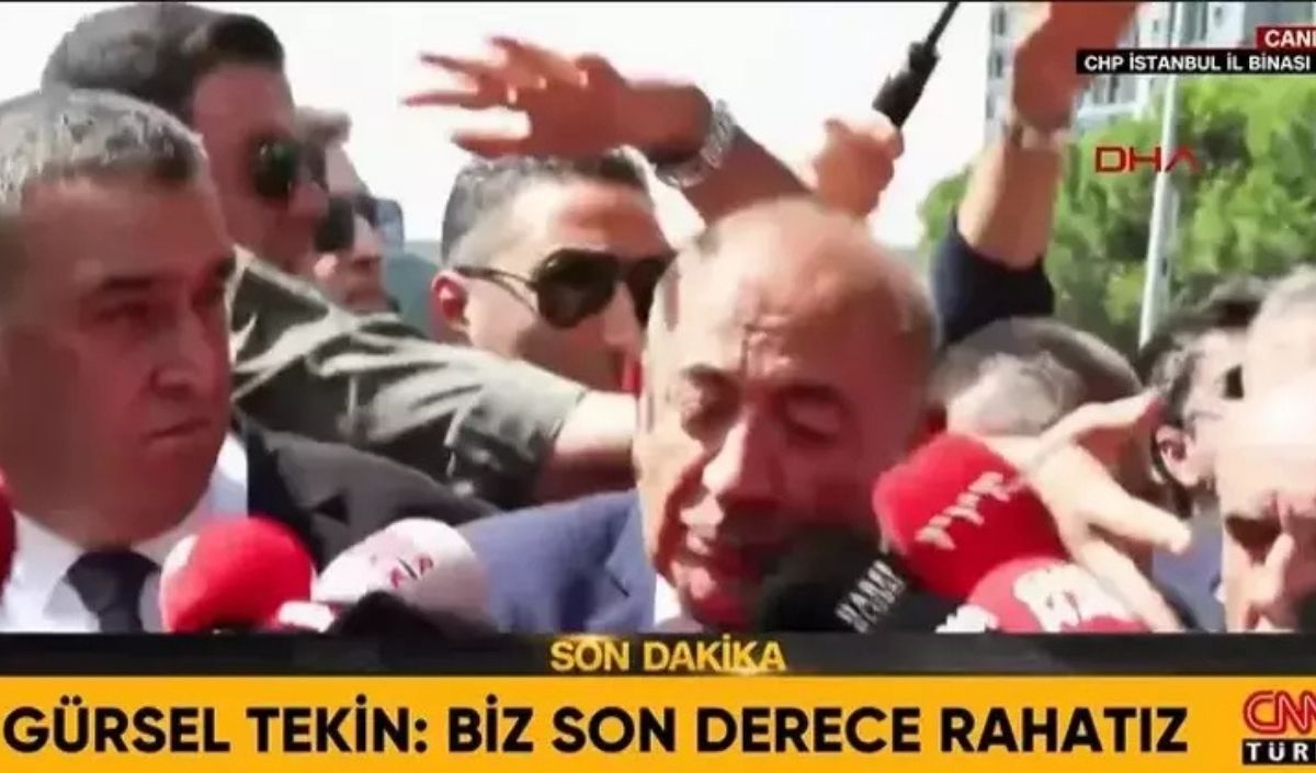 Chp İstanbul’da Kriz Büyüyor Gürsel Tekin Il Binasına Girdi (1)