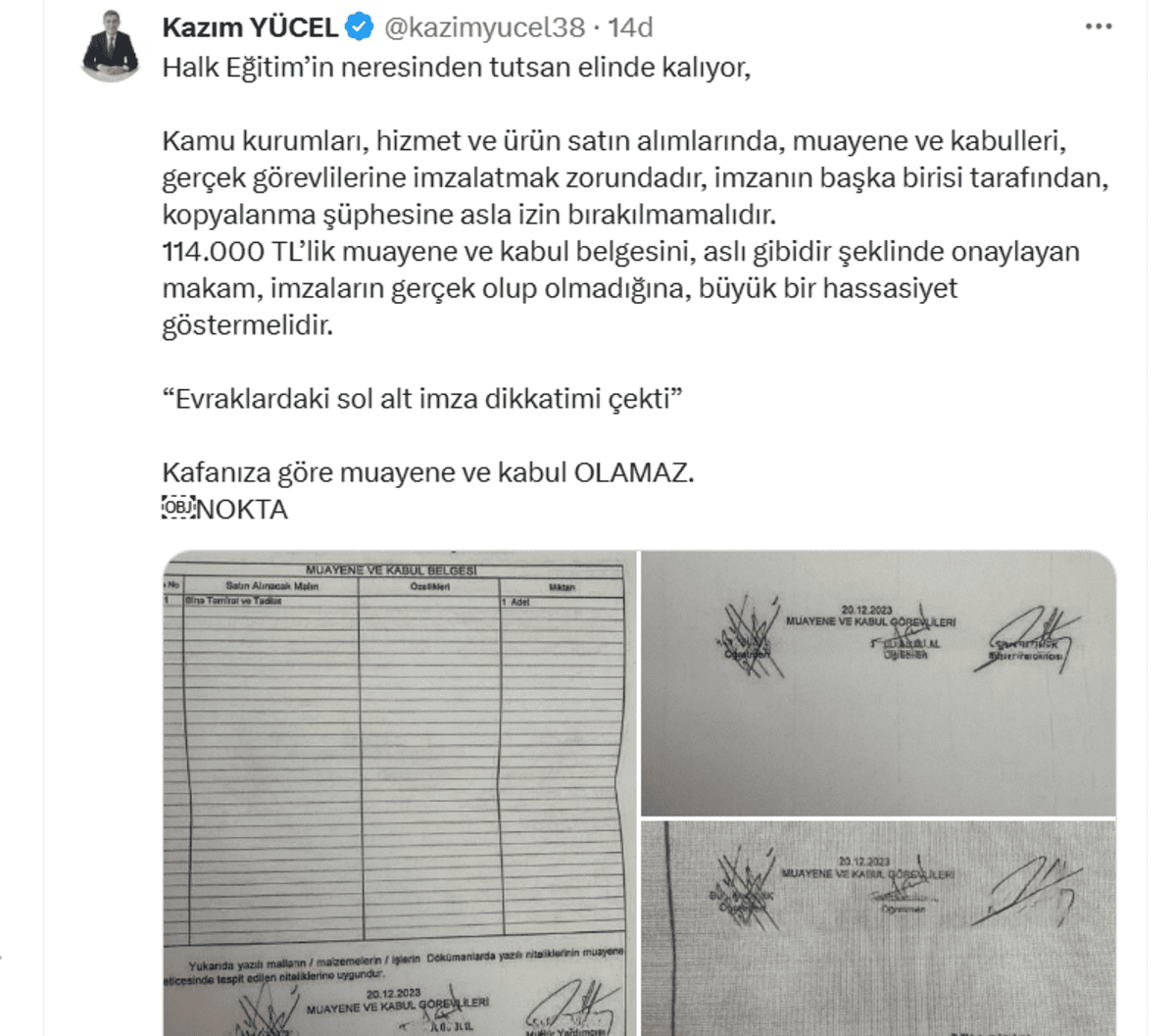 iyi partili kazım yücel