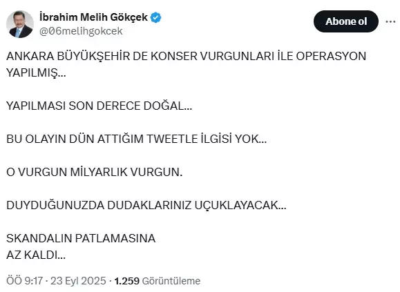Gökçek’ten Gece Yarısı Paylaşım 'Hazır Mısın Türkiye' (2)