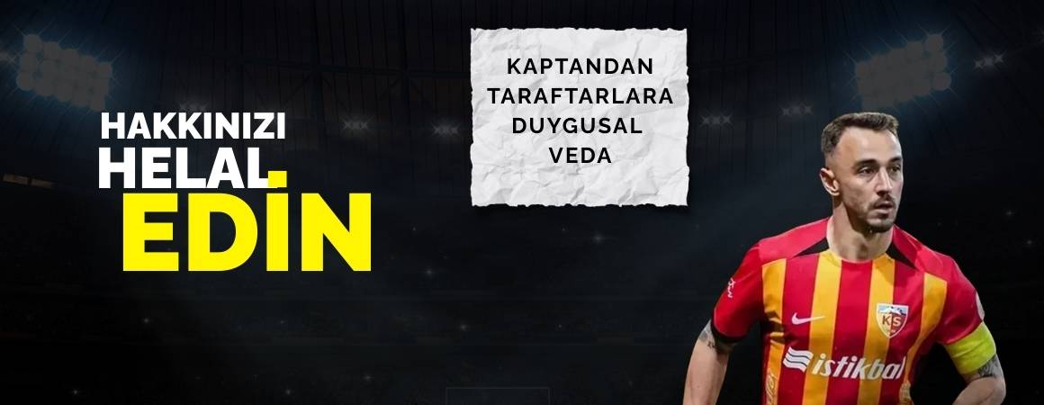Gökhan Sazdağı’ndan duygusal veda
