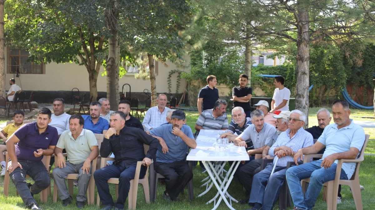 yahyalı ilçesinde çiftçilere bilgilendirme