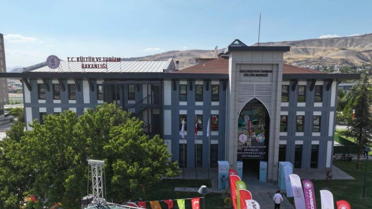 kütüphane açılışı