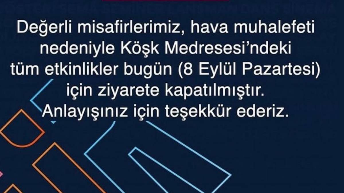 kültür yolu festivali iptal