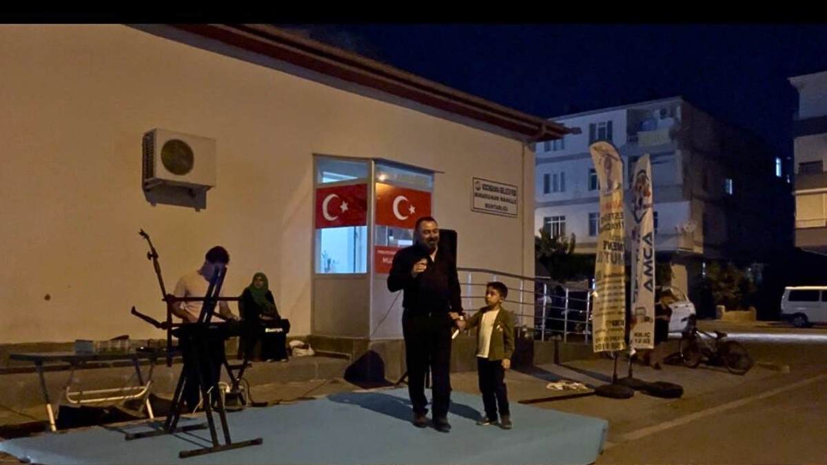 mimarsinan mahallesinde cocuk etkinliği