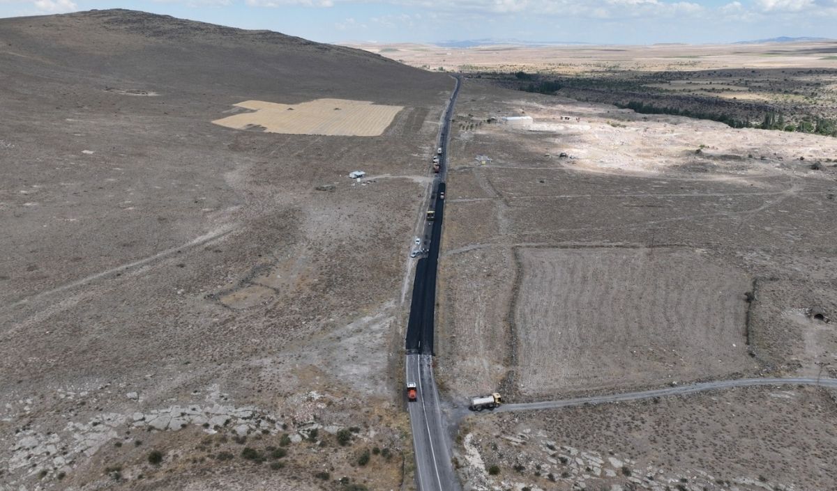 Kayseri İncesu’da Üçkuyu Yolu Yapımına Başlandı.
