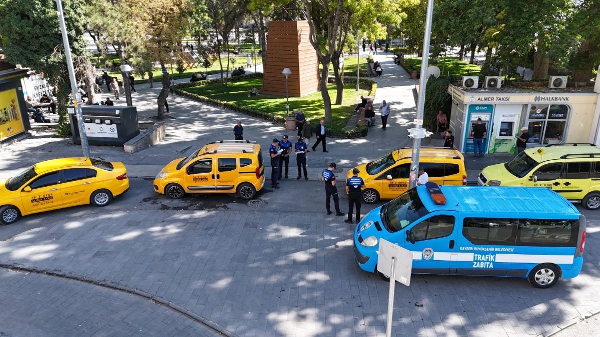 Kayseride Taksi Denetim (5)