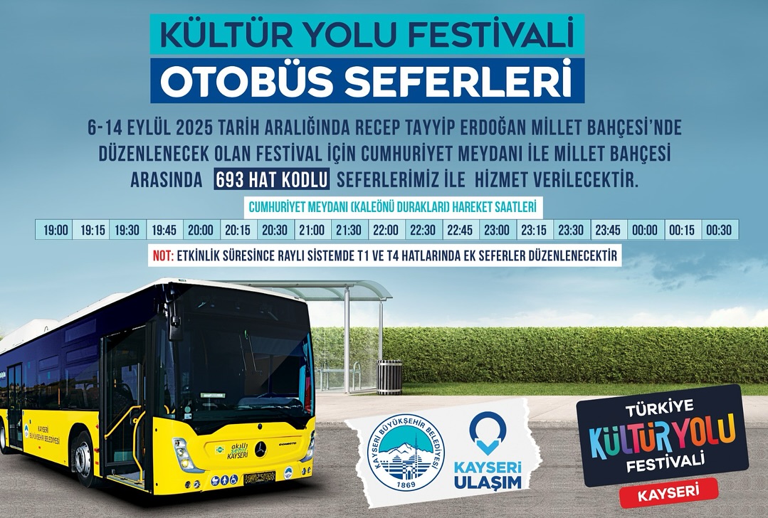 Kayseri’de Ulaşım 9 Gün Boyunca Ücretsiz (3)
