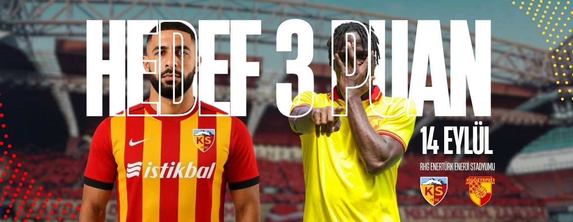 Kayserispor ilk galibiyetin peşinde: Rakip Göztepe