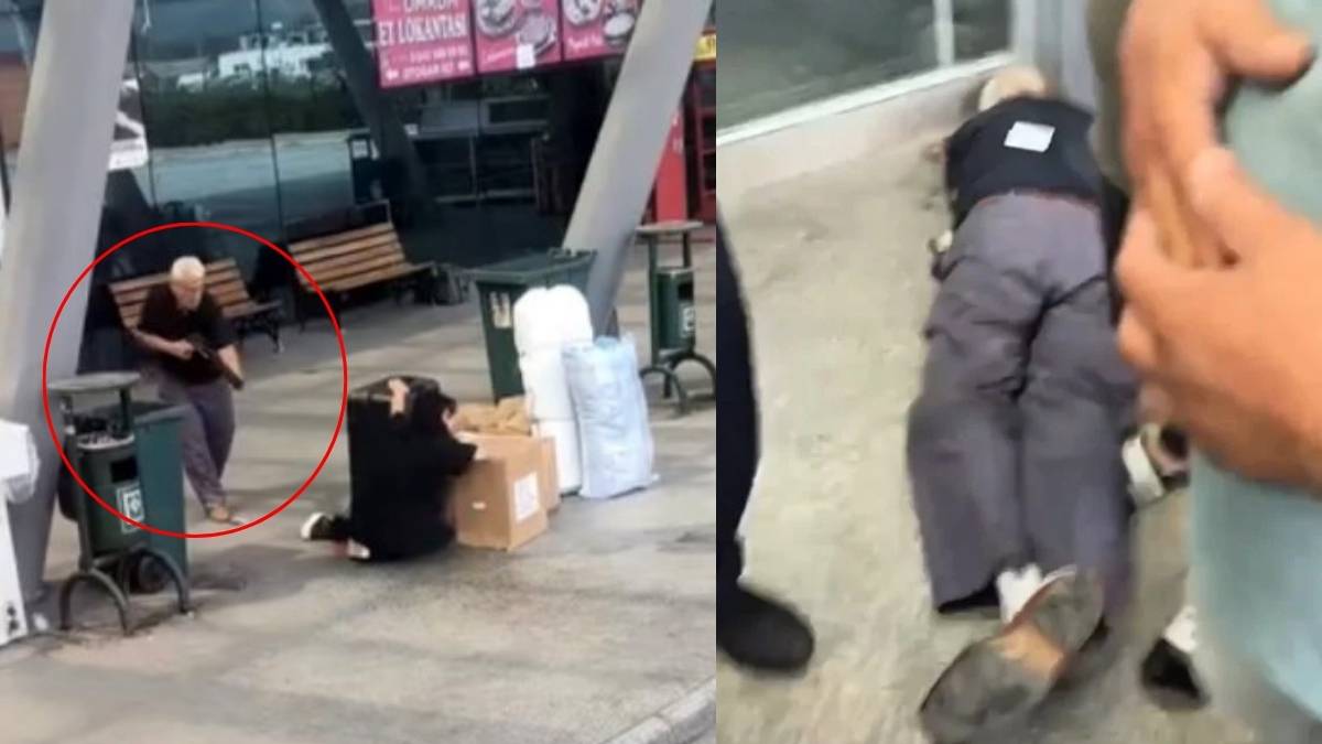 Kızını Pompalı Tüfek Ile Vuran Babaya Meydan Dayağı! (1)
