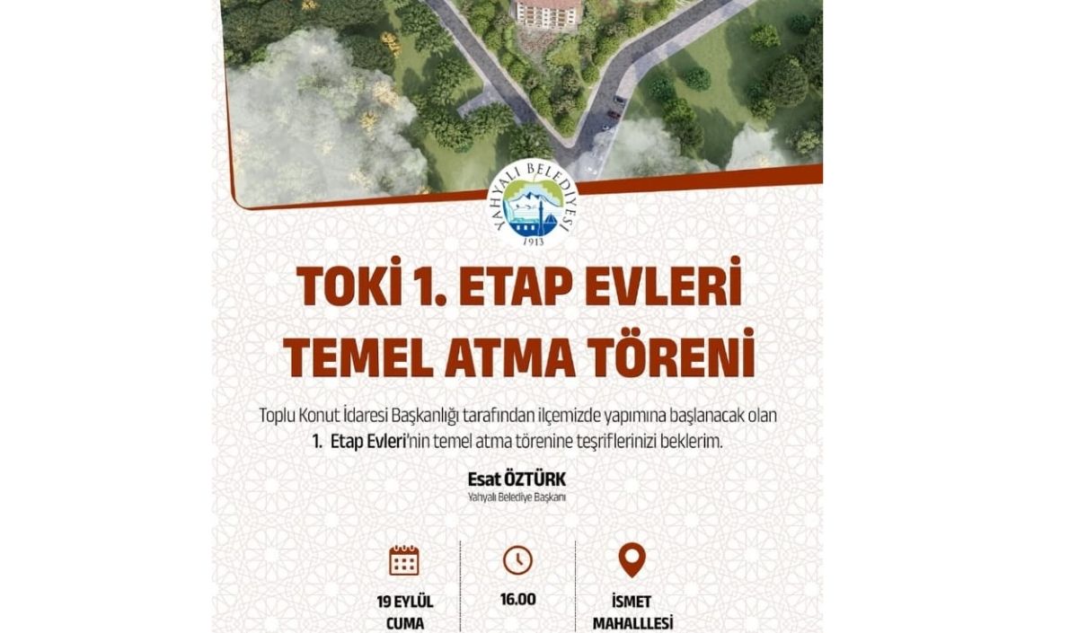 toki temel atma töreni