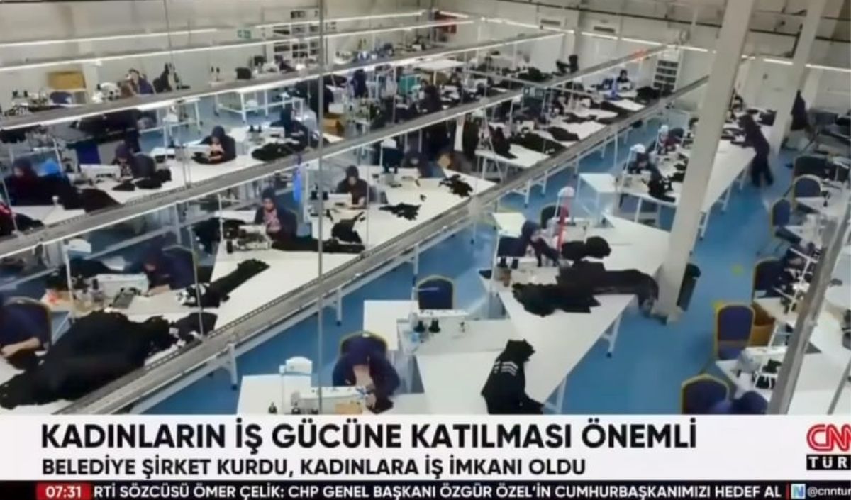 Yahyalı tekstil fabrikası