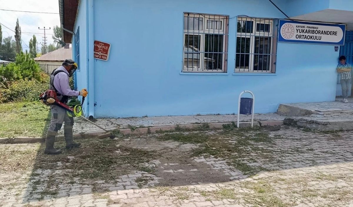 Pınarbaşı Okul Hazırlıklarını Tamamladı Eğitim Yılına Eksiksiz Giriş (2)