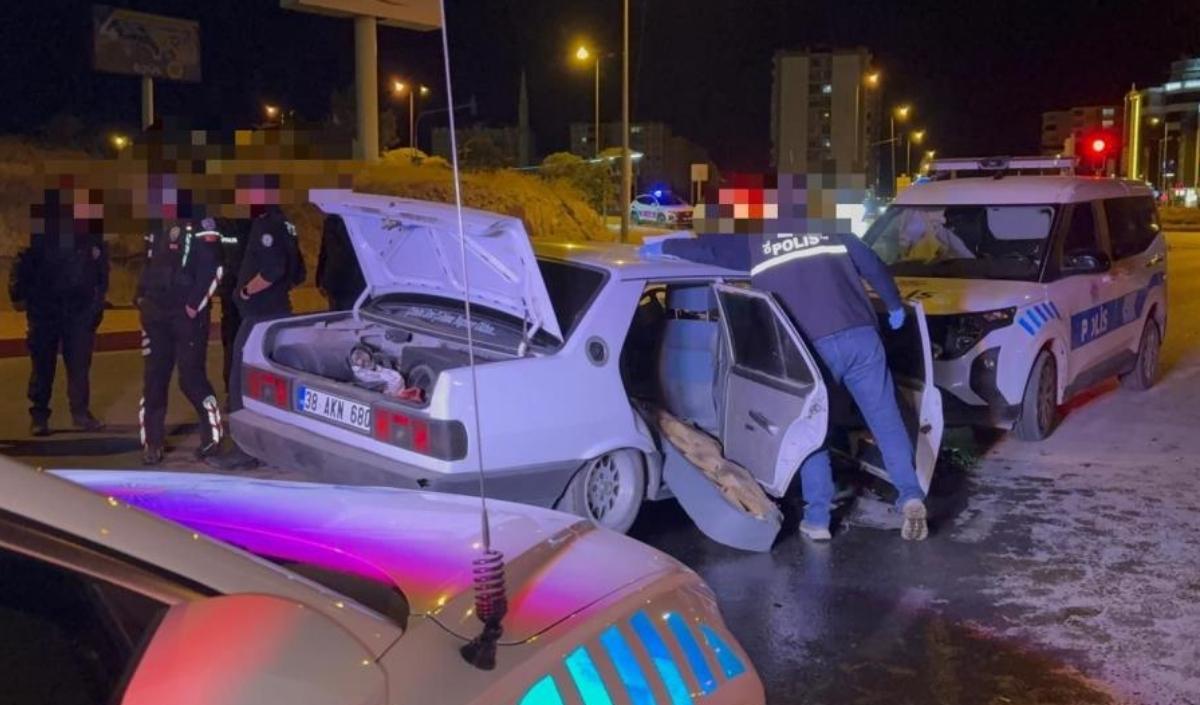 Polis Arabasına Çarpan Zanlı Iki Polisi Yaraladı (2)