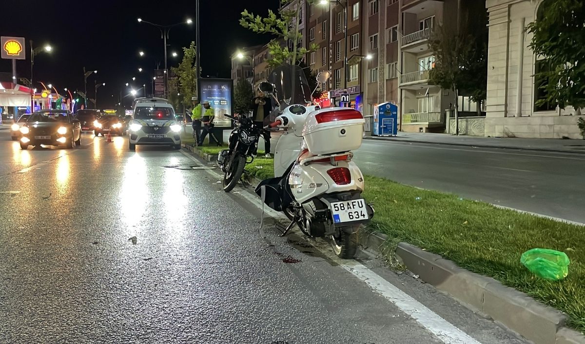 Sivas’ta Motosiklet Kazası! (3)