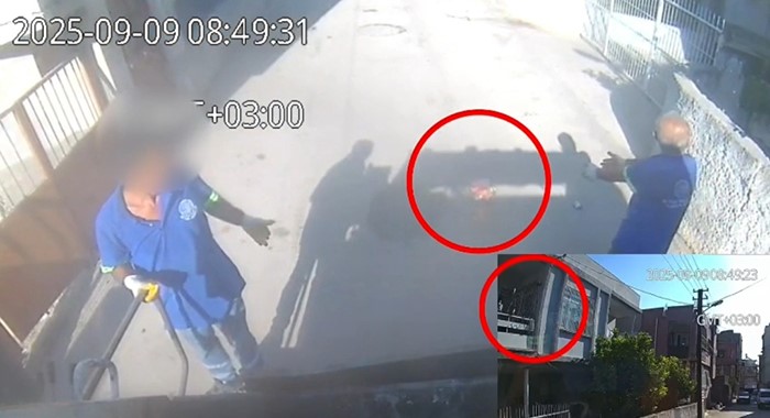 Temizlik Görevlisini Darp Ettiler (1)