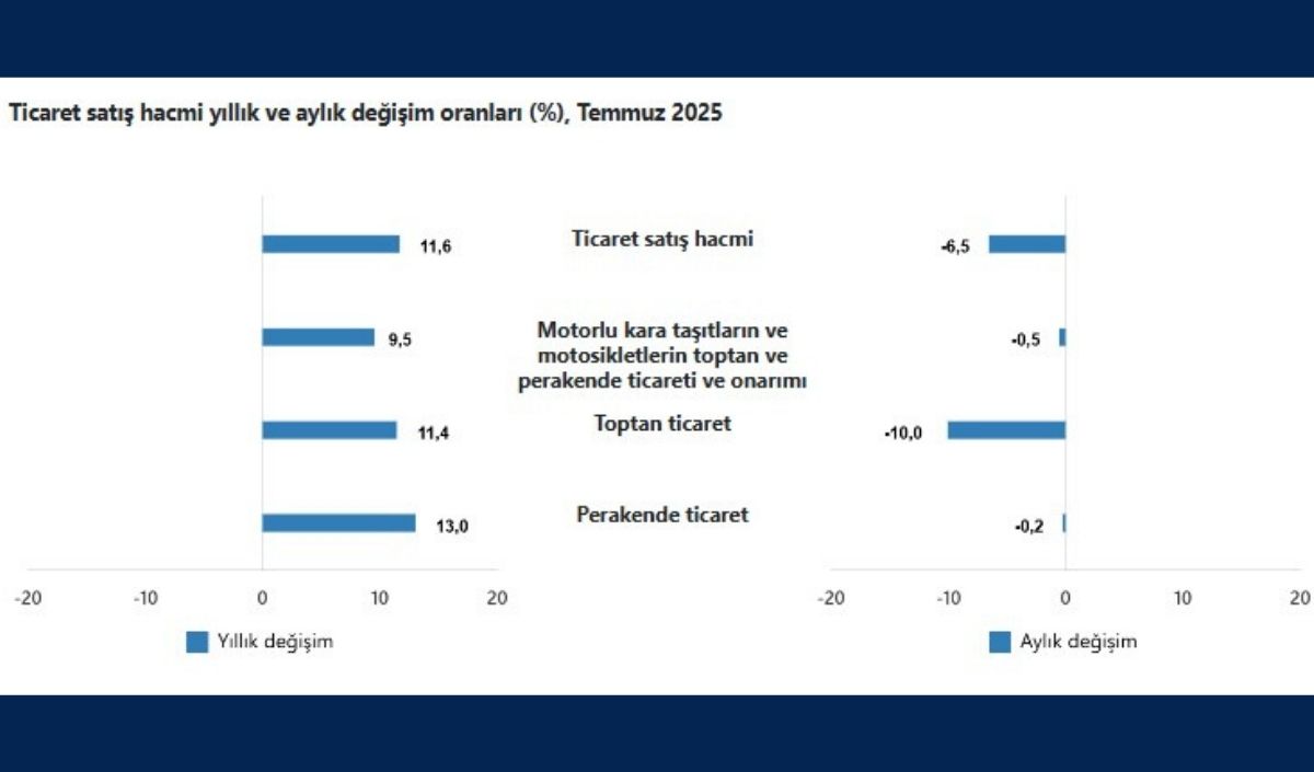 Ticaret Satış Hacim Endeksi, Temmuz 2025 (3)