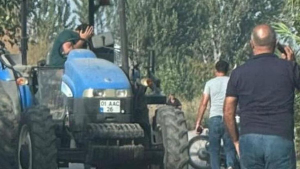 Adana Traktör Kazası (1)