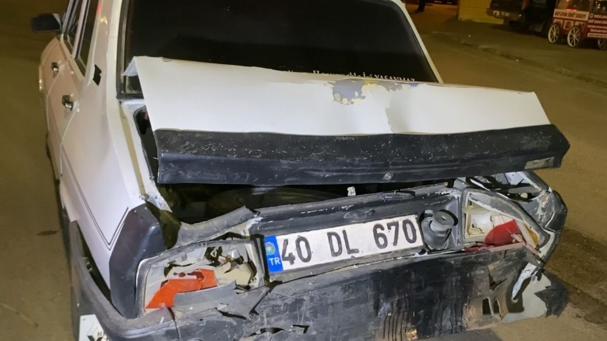 Aksaray Alkollü Sürücü Polise Saldırı (1)