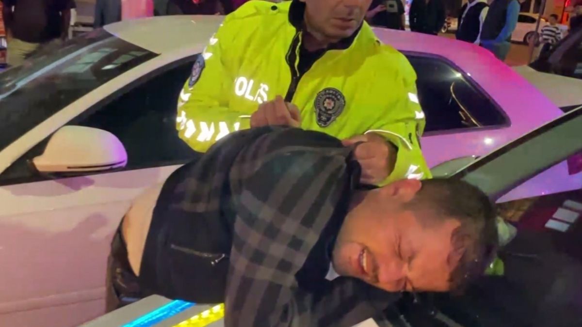 Aksaray Alkollü Sürücü Polise Saldırı (5)