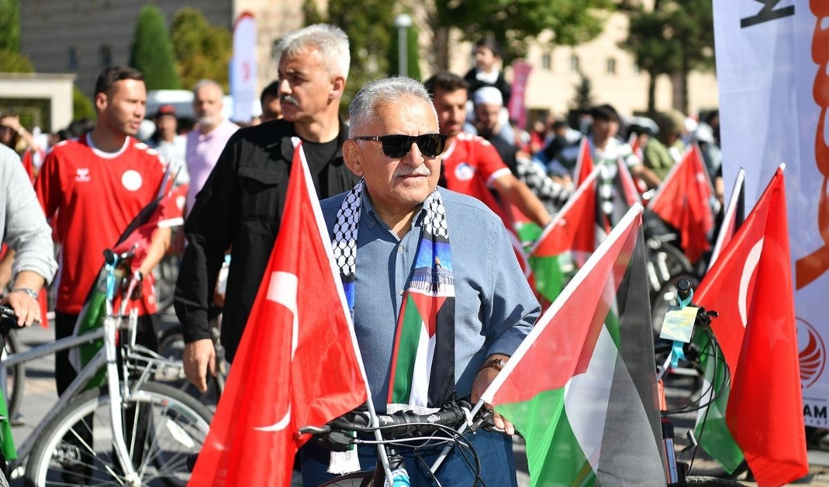 Başkan Büyükkılıç’tan Filistin’e Pedal Desteği “Kayseri’den Sumud Filosu’na Selam” (2)