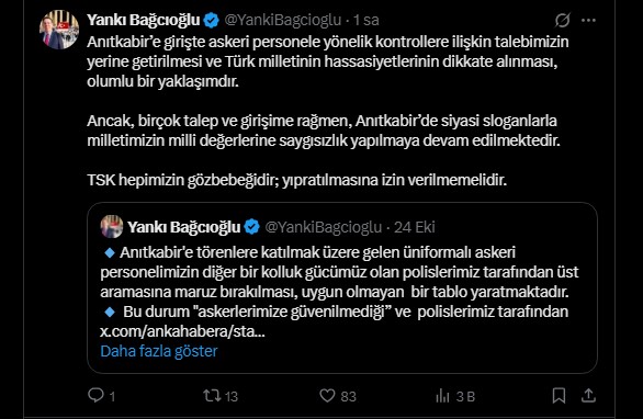 Chp’den Anıtkabir’deki 'Her Yer Tayyip' Sloganlarına Tepk