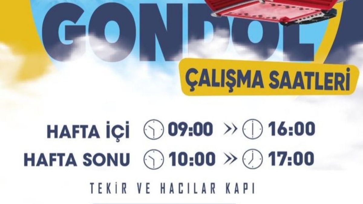 Erciyes Gondol Saatleri (3)