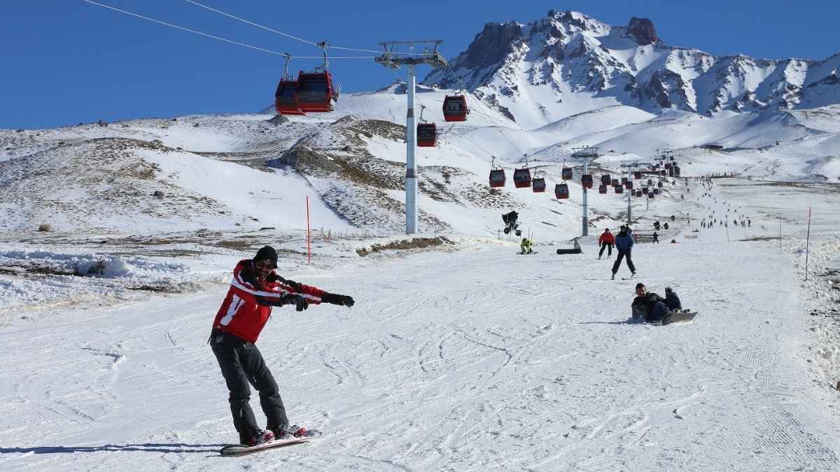 Erciyes Kayak Sezonu Başladı Elcuman (2)