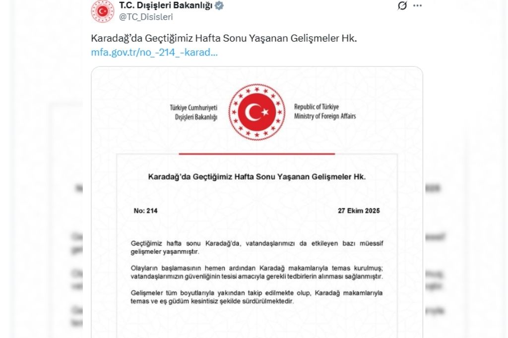 Karadağ Sışişleri (1)