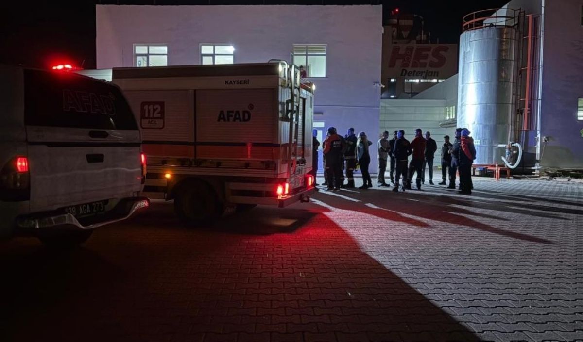 Kayseri Osb Kimyasal Sızıntı (1)