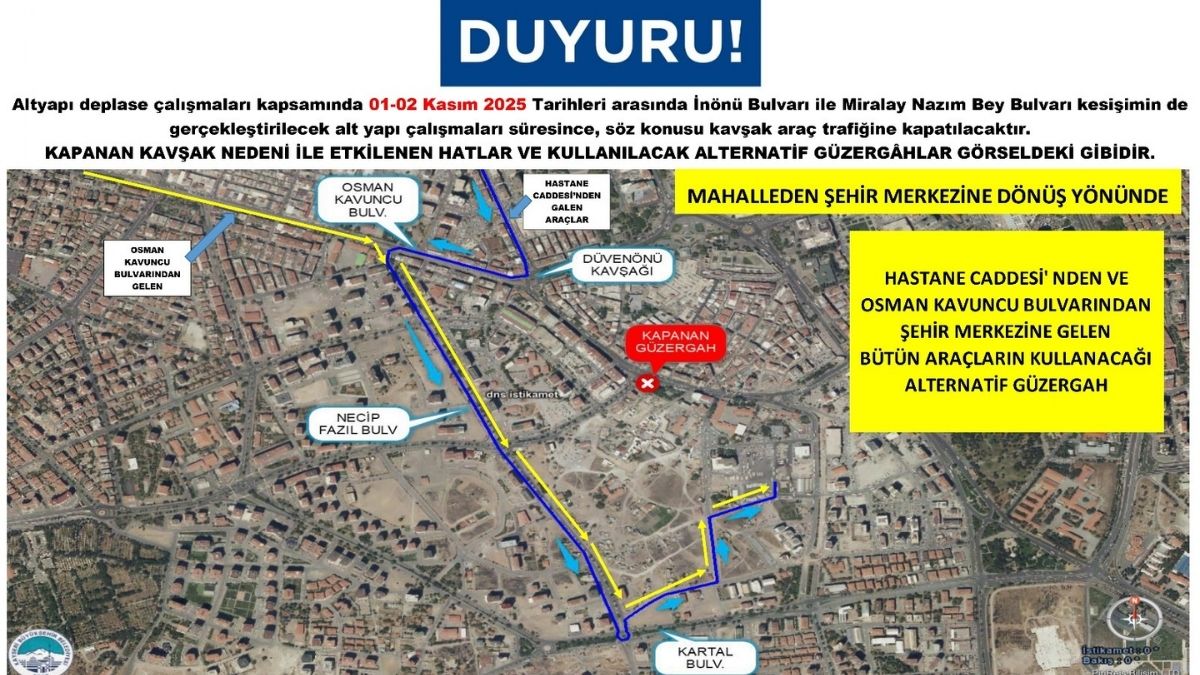 Kayseri Yol Yapım Otobüs Güzergahları (6)