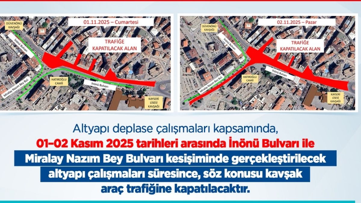 Kayseri Yol Yapım Otobüs Güzergahları (8)