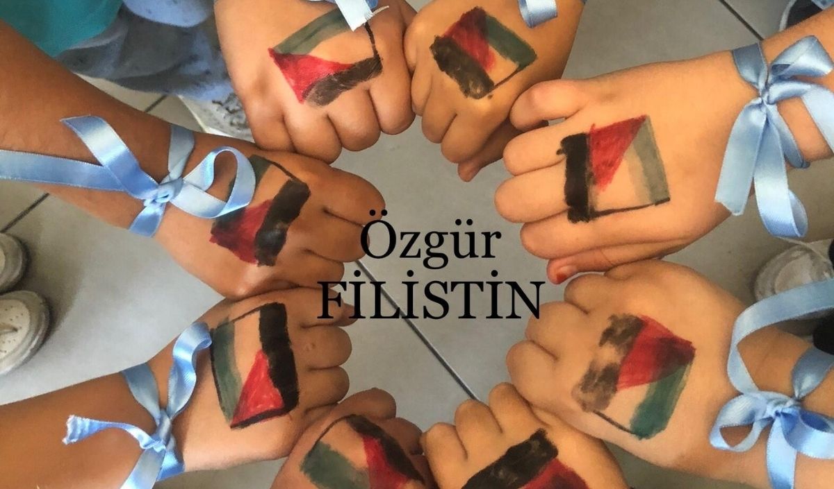 Kayseri’de Okullar Filistin Için Tek Yürek Oldu (1)