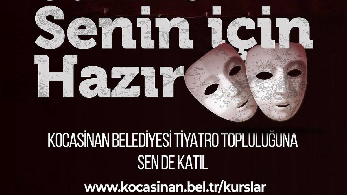 Kocasinan Belediyesi, Tiyatro Sanatına Ilgi Duyan Kayserililer Için “Kocasinan Tiyatro Topluluğu” Seçmelerini Başlattı.2