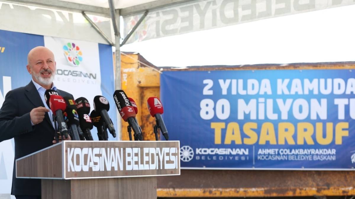 Kocasinan Belediyesi’nden Rekor Üretim 1 Milyonuncu Ton Agrega Üretildi