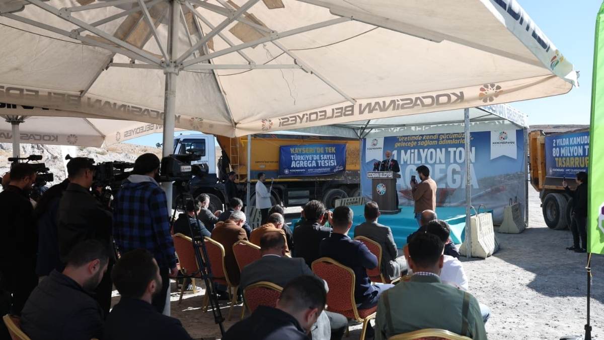 Kocasinan Belediyesi’nden Rekor Üretim 1 Milyonuncu Ton Agrega Üretildi6