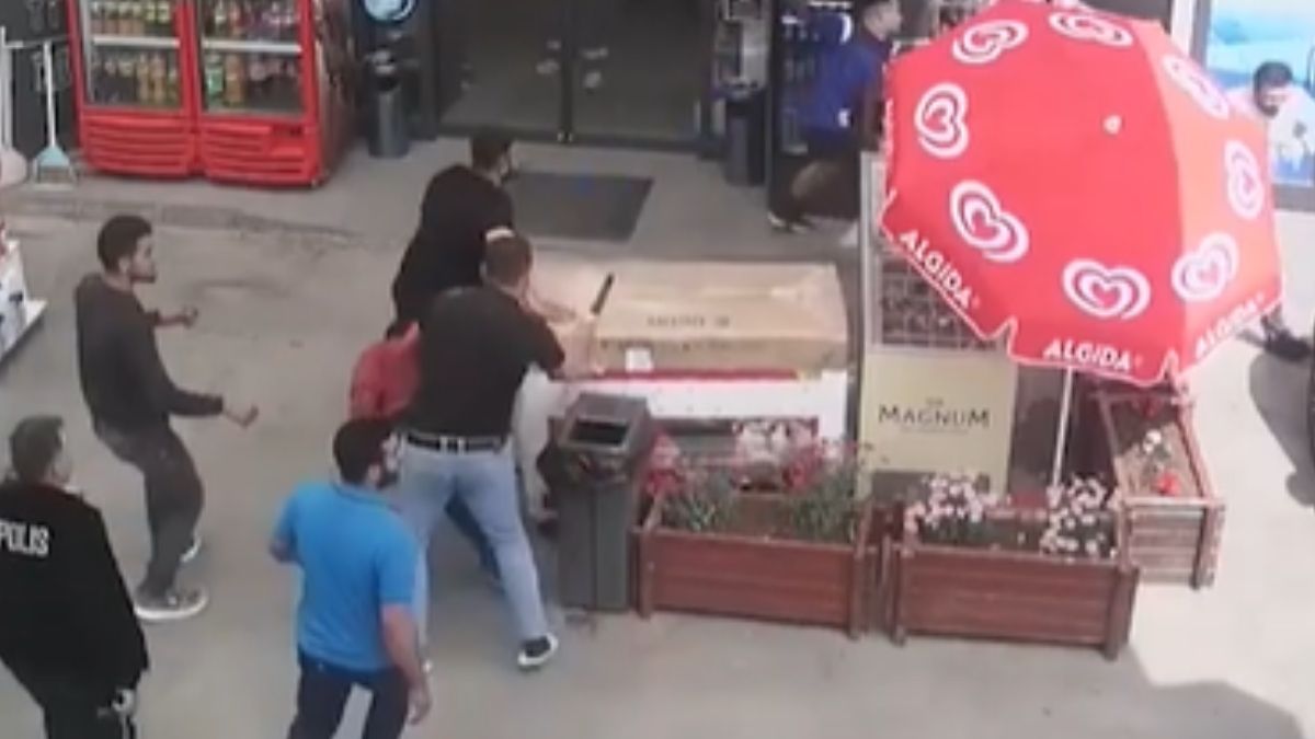 Konya Selcuklu Akaryakit Istasyonu Kavga (4)