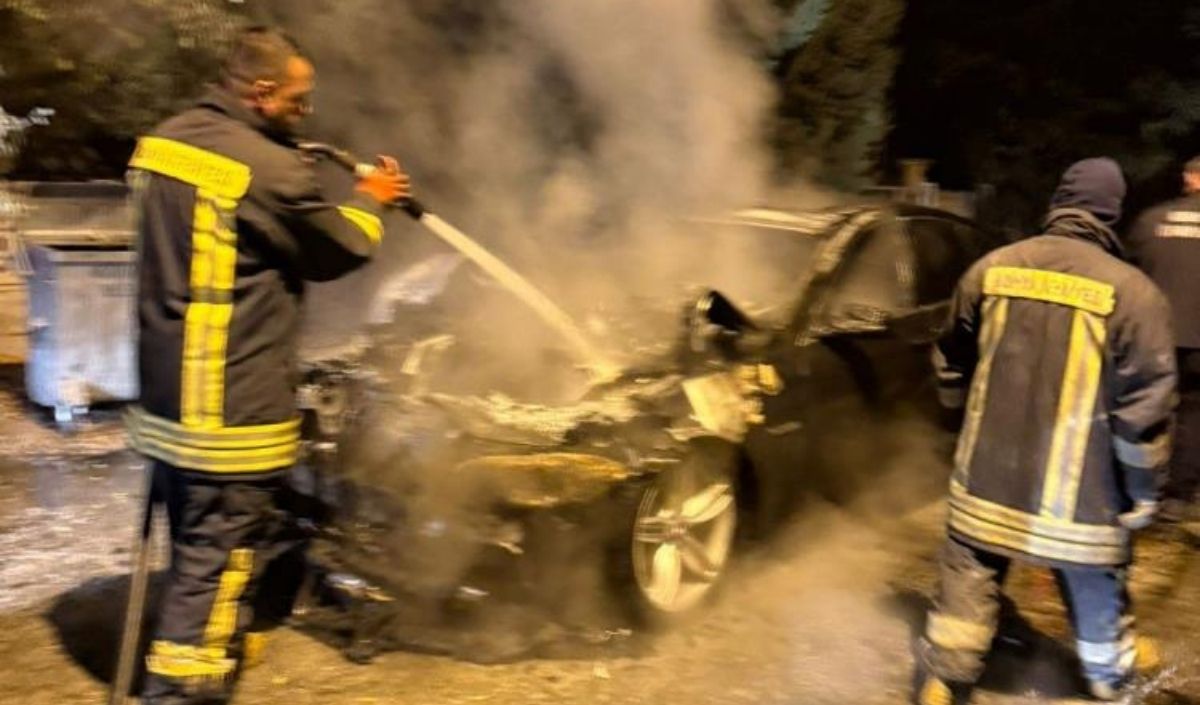 Konya’da Seyir Halindeki Otomobil Alev Aldı (3)