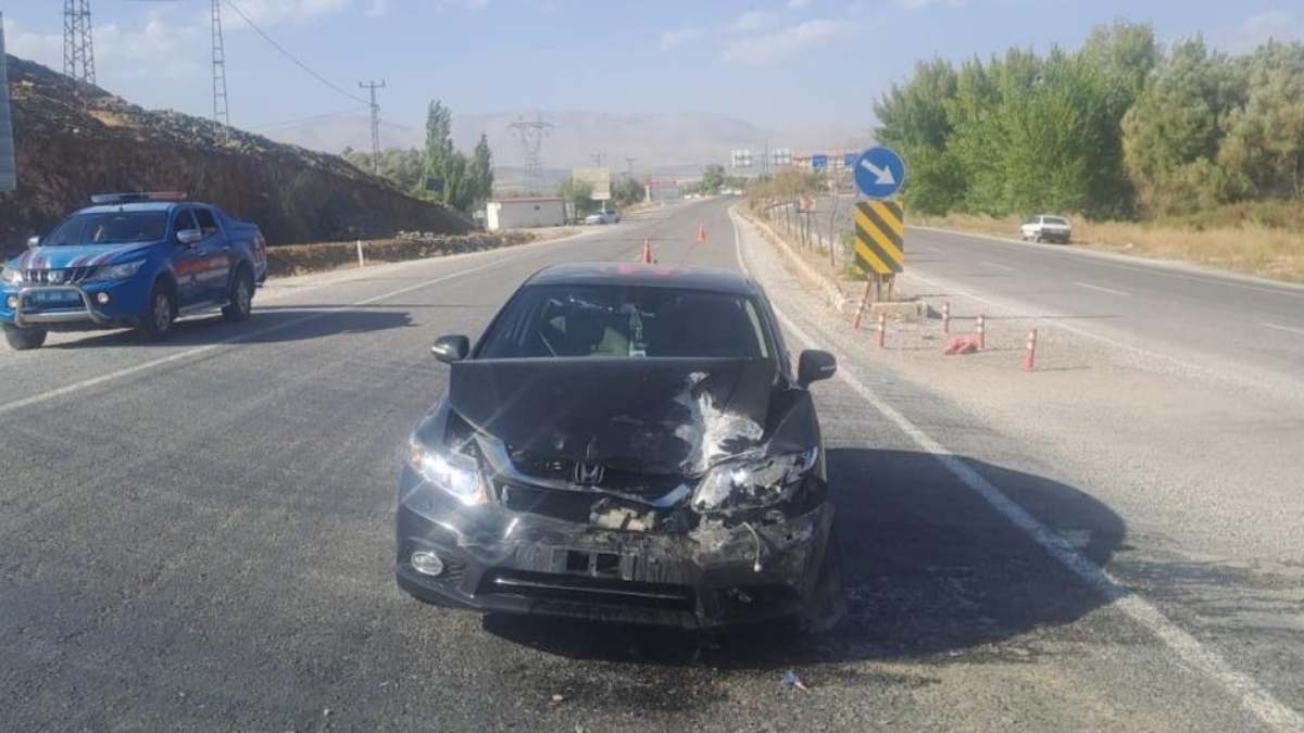 Malatya Karayolunda Kaza