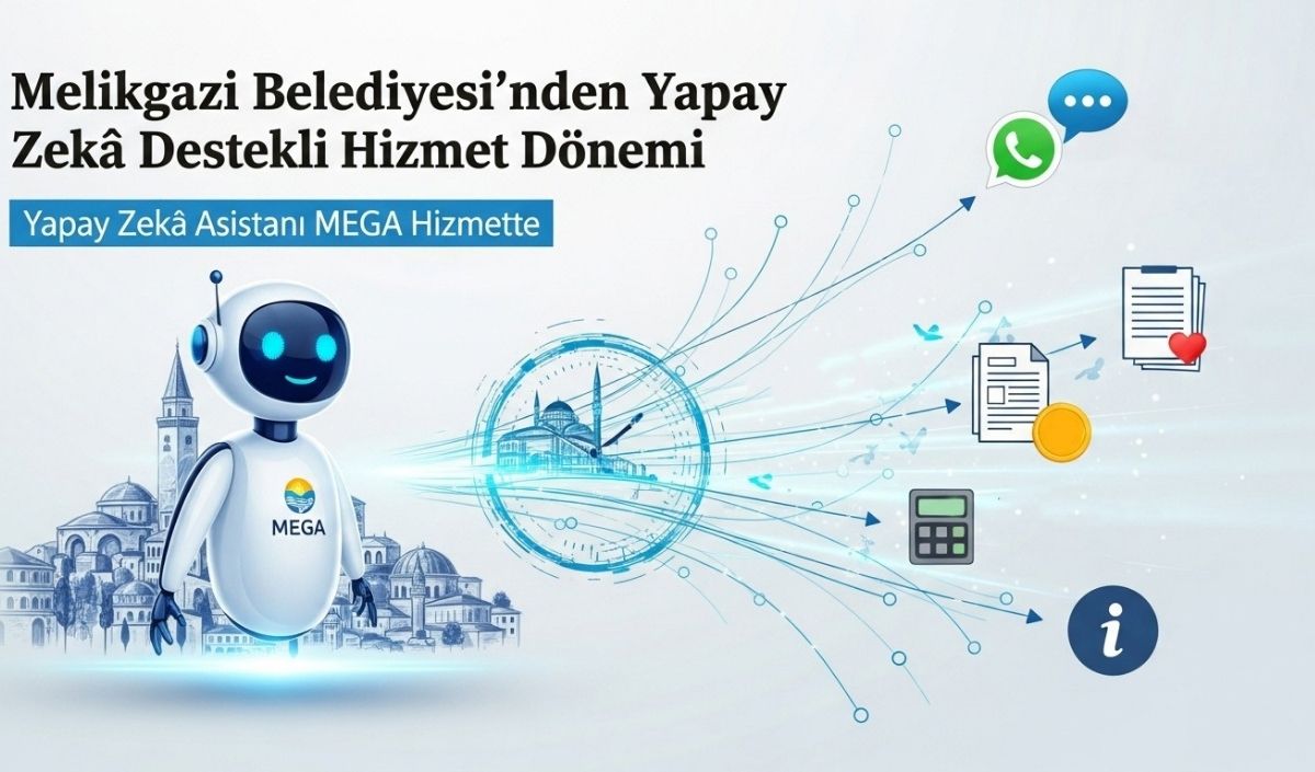 Melikgazi Belediyesi Yapay Zeka Mega Hizmet Donemi (1)