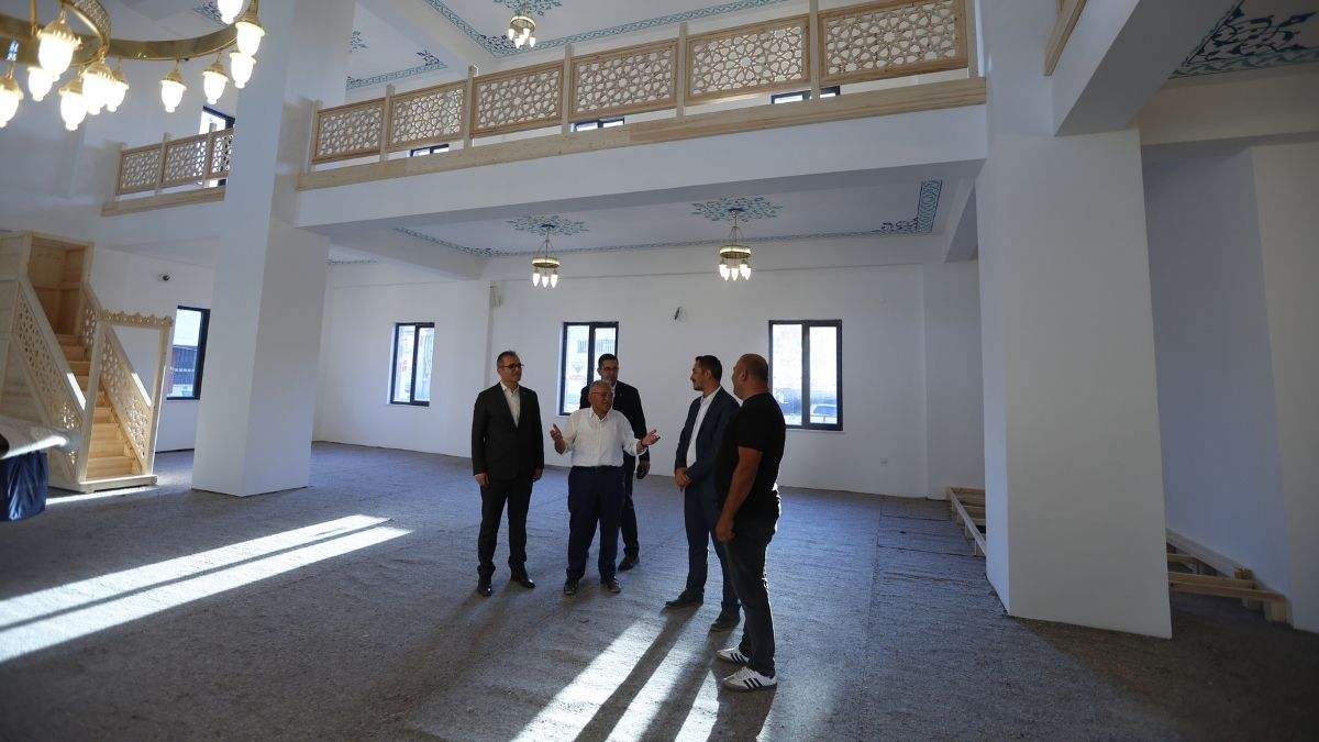 Memduh Büyükkılıç Birdal Camii Inşaatını Yerinde Inceledi (6)