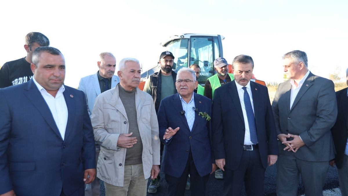 Memduh Büyükkılıç Yeşilhisar Asfalt Çalışması (6)