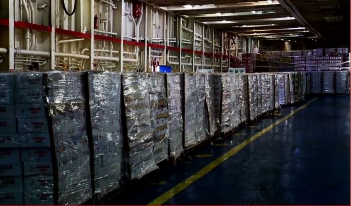 Mersin'den Gazze'ye 900 Ton Yardım (1)