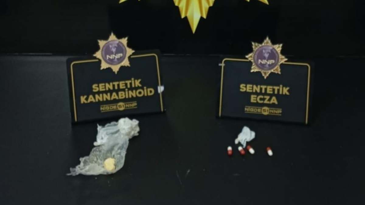Niğdede Yasaklı Madde Operasyonu3