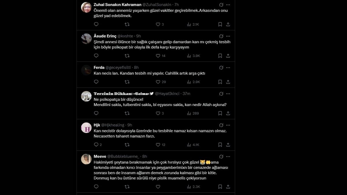 Ölen Anne Kan Tesbi̇h Yapti Neci̇s (3)