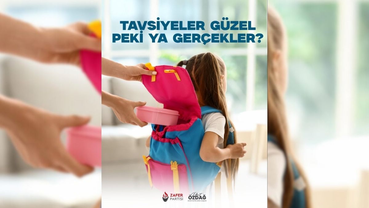 Özdağ Sağlik Bakani Memi̇şoğlu Okul Ücretsi̇z Yemek (3)