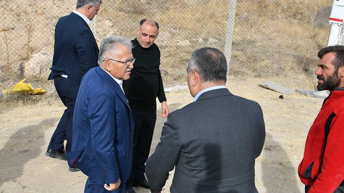 Talas Çalışmaları Yerinde Incelendi (2)