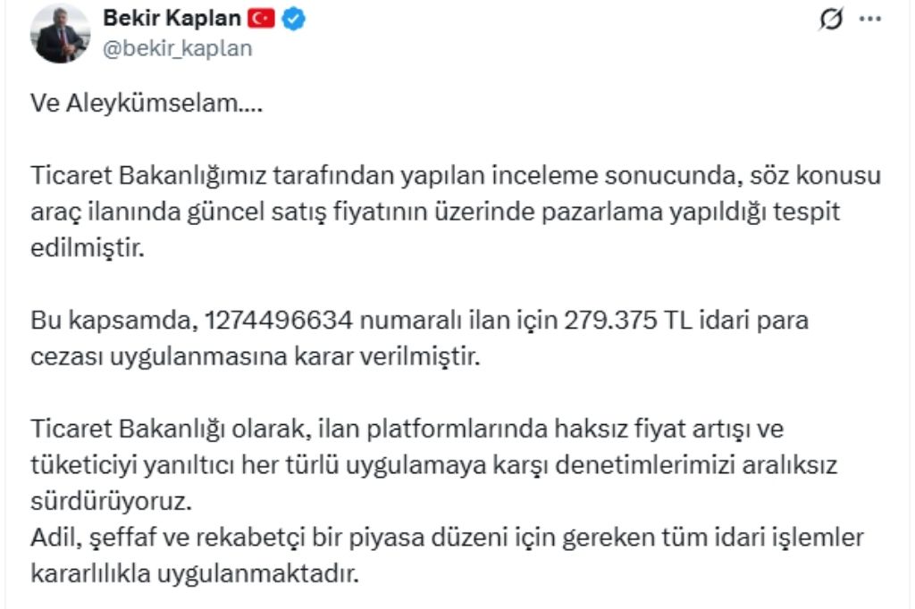 Tesla Ikinci El Ceza (1)