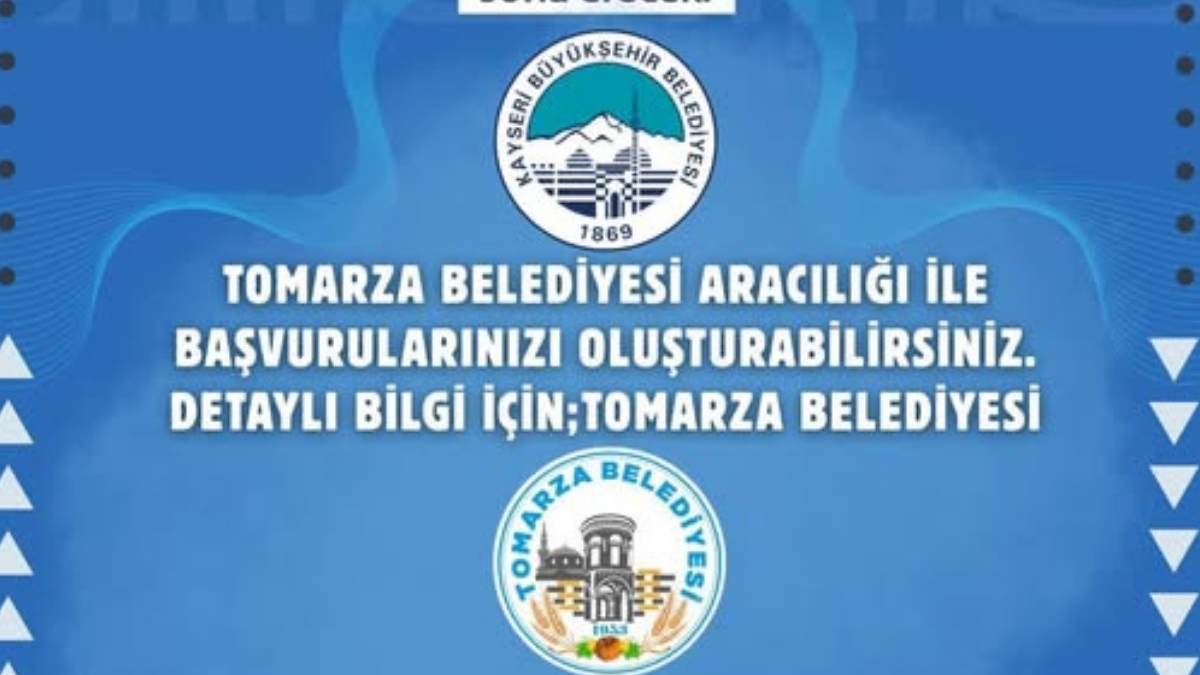 Tomarza Belediyesi Resmi Görseli Değiştirdi3