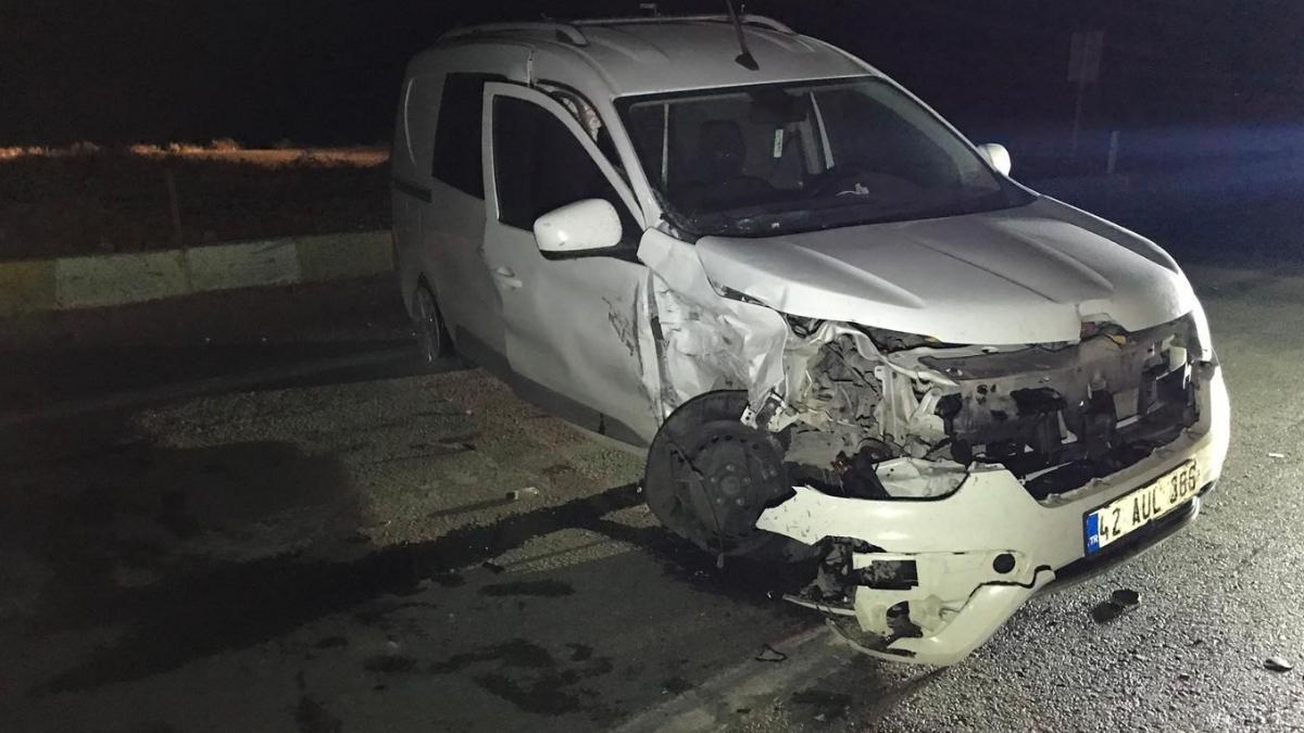 Konya Adana Kara Yolunda Zincirleme Kaza 6 Yaralı!3