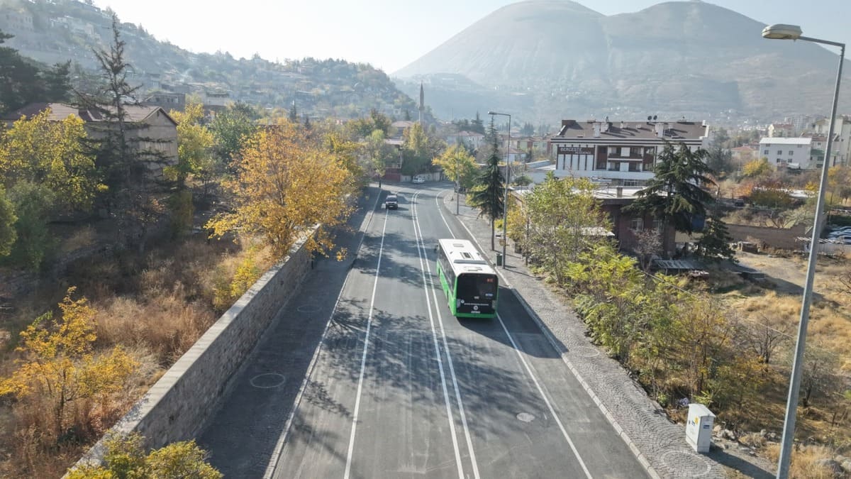 kayseri yol çalışması